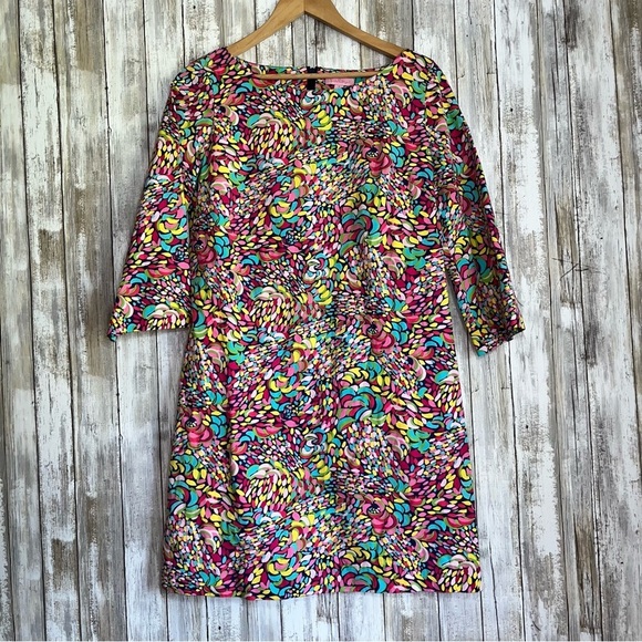 Lilly Pulitzer Dresses & Skirts - Lilly Pulitzer Shauna Colorful Shift Dress